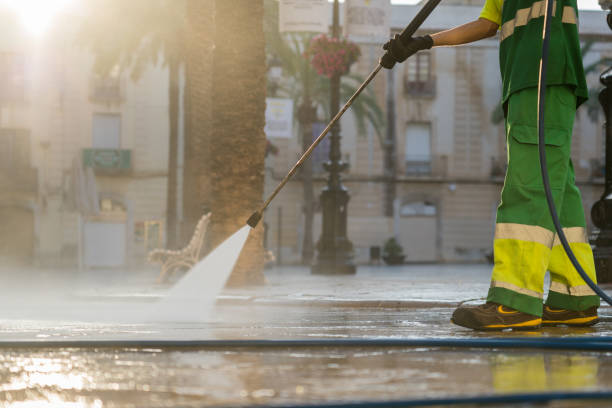 Pressure Washing Brick in Aurora, IL